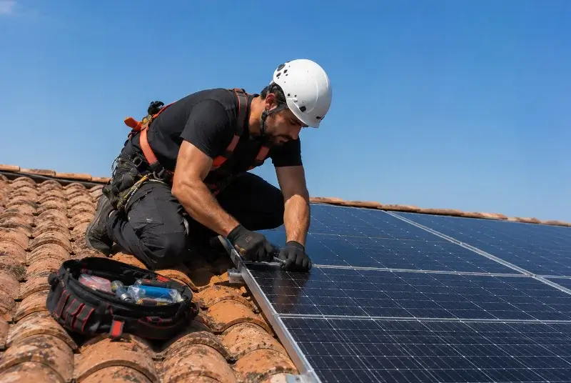 Maintenance et monitoring de panneaux solaires à Saint-Cricq-Villeneuve