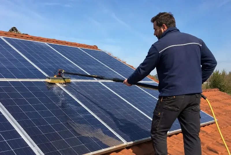 Nettoyage et entretien de panneaux solaires à Saint-Cricq-Villeneuve